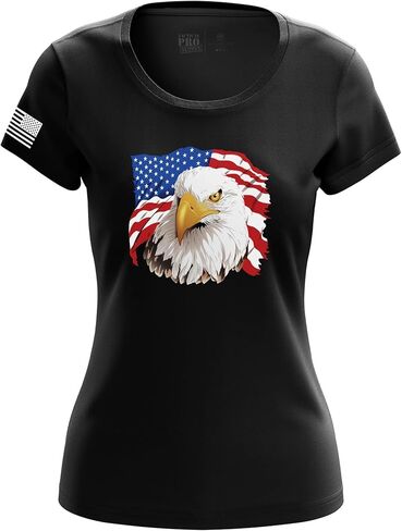 Tactical Pro Supply Patriotic Flag Women's T Shirt in Saudi Arabia
