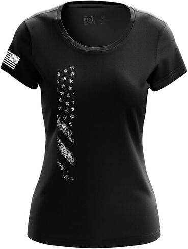 Tactical Pro Supply Patriotic Flag Women's T Shirt in Saudi Arabia