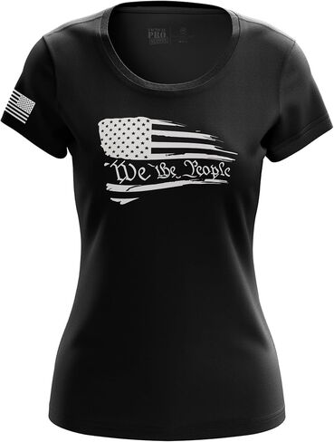 Tactical Pro Supply Patriotic Flag Women's T Shirt in Saudi Arabia