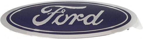 2015-2024 فورد F-150 لاريات XLT XL OEM شارة بيضاوية للباب الخلفي باللون الأزرق والكروم in Kuwait