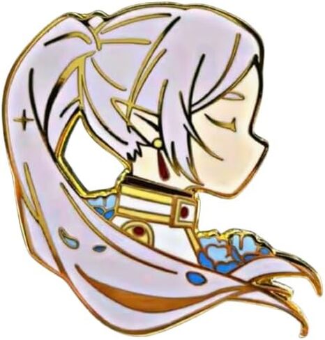 شارة دبوس من المينا من Frieren Beyond Journey's End Anime Manga Himmel مقاس 1.6 بوصة in Kuwait