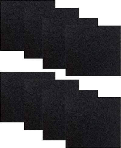 4 Packs Activated Charcoal Cat Litter Box Replacment Filter Pad For Hooded Cat Litter Boxes and Pans Carbon Odor Filters in Saudi Arabia