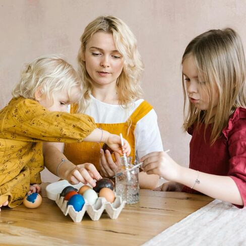 Easter Gifts for Girls Boys, 3 PCS Bunny Bracelets Friendship Pendant with Cards, Charm Jewelry for Kids Teens in Saudi Arabia