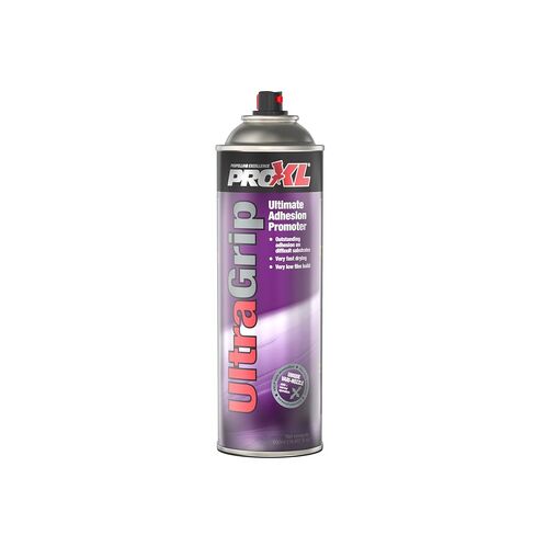 ProXL UltraGrip Adhesion Promoter Aerosol - 500 ml | Superior Adhesion on Difficult Surfaces | Fast Drying Formula | Ideal for Plastics, Alloys & Composites | Clear Finish | Easy Application in Kuwait
