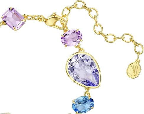 سوار سواروفسكي جيما، قطع مختلطة، متعدد الألوان، مطلي بالذهب-tSwarovski One in Kuwait