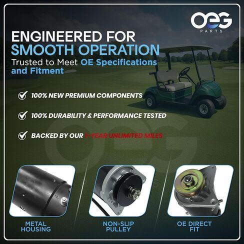 أجزاء OEG مولد كهربائي جديد متوافق مع Husqvarna HUV 4421 DXL Kubota D722 Iseki Tractor TG5390 Massey MF-1547 Thomas Equip T95 V1305B، 1012112490، 1012112850، 1661564011، TA04374011، AND0533 in Kuwait