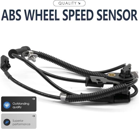 2PCS Front Left and Right Abs Wheel Speed Sensor Compatible with Hyundai Veracruz 956703J000 956713J000 ALS1674 ALS1616 07 08 09 10 11 12 2007 2008 2009 2010 2011 2012 in Saudi Arabia