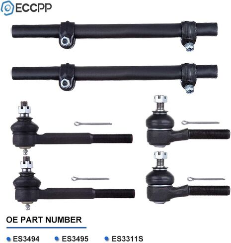 ECCPP Inner Outer Tie Rod Ends Front Tie Rod Adjusting Sleeve 1995 1996 1997 1998 1999 2000 2001 2002 for Ford Crown Victoria for Lincoln Town Car for Mercury Grand Marquis in Saudi Arabia