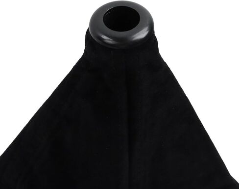 Modengzhe 1 PCS Car Shift Knob Cover,Universal Shift Lever Dust Cover Boot for Car Handle,Black Suede Gear Shift Knob Cover Protection Suitable for MT Cars,Black Line in Saudi Arabia