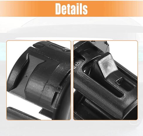 4 Pcs 8934833010 Rear Bumper Backup Parking Aid Retainer Brackets for Lexus ES350 2007-2012 for Lexus HS250H 2010-2011 Parking Assist Sensor Bezels in Kuwait