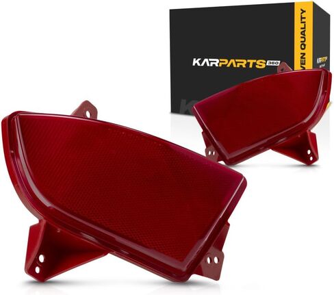 For Honda Pilot 2019 2020 2021 2022 Reflector Driver Side | Rear | CAPA Certified | Red Lens | Replacement For HO1184122, HO1184122C | 33555-TG7-A01 in Saudi Arabia