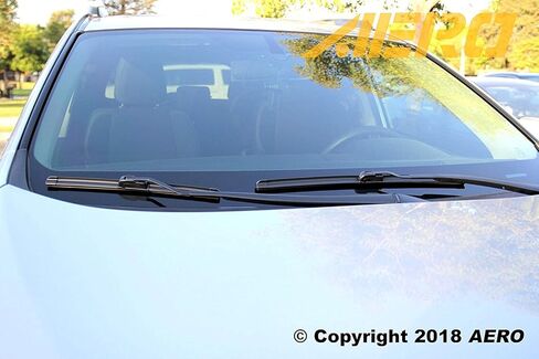 AERO Voyager 26"+19" Premium All-Season Windshield Wiper Blades with Extra Rubber Refills OEM Replacement for Honda Accord 2017-2008 + 1-Year Warranty (Pack of 2) in Kuwait