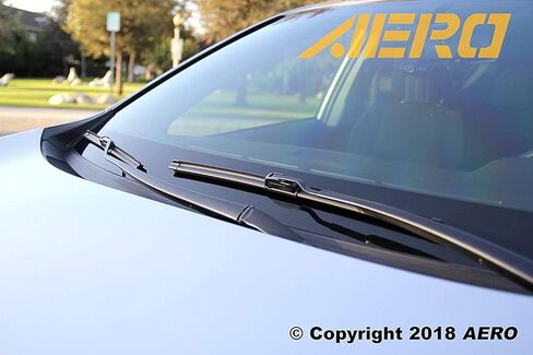 AERO Voyager 26"+19" Premium All-Season Windshield Wiper Blades with Extra Rubber Refills OEM Replacement for Honda Accord 2017-2008 + 1-Year Warranty (Pack of 2) in Kuwait