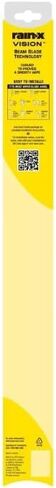 Rain-X 28'' Vision Wiper Blade, Standard Beam, All Weather Performance Curved Smooth Wipe (28) in Saudi Arabia
