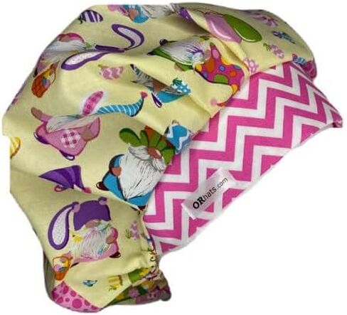 Bouffant Scrub Hat Bunny Gnomes in Kuwait