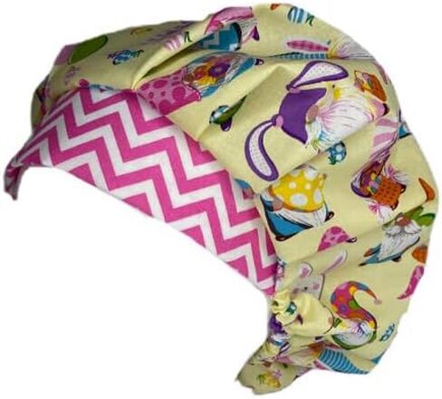 Bouffant Scrub Hat Bunny Gnomes in Kuwait
