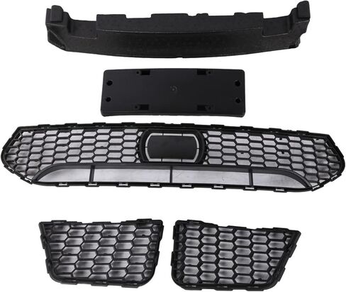 PENSUN F90 Front Bumper W/O PDC Fit for 2017-2020 G30 BMW 5 Series 530i 530e 540i in Kuwait