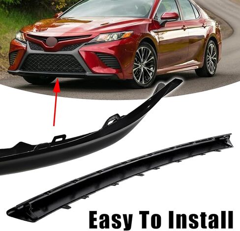 المصد الأمامي مصبغة النفخ السفلية تناسب 2018 2019 2020 تويوتا كامري SE XSE الهجين الجبهة السفلى الشفة 3 قطعة | السائق الأوسط والأيسر وجانب الراكب الأيمن in Kuwait