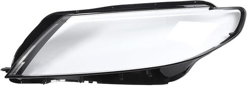 Headlight Lens Cover Front Left Headlight Headlamp Lense Clear Lens Cover No.3C8941751 for Volkswagen CC 2013-2017 PC Black Clear in Saudi Arabia