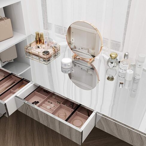 ملصقات شريط مرآة حائط مرنة من Abyssaly - مرايا قابلة للتقشير واللصق ذاتية اللصق - فيلم لاصق عاكس للسلامة غير زجاجي ذاتي اللصق - لفة ورق فضية عاكسة لديكور الحائط 15.7 × 196 in Kuwait