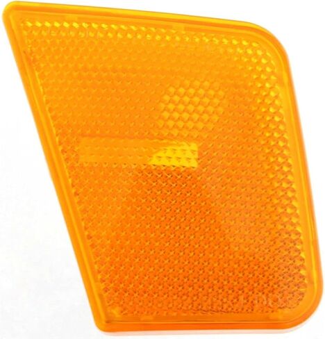 DAT AUTO PARTS Front Right Passenger Side Lower Marker Reflector Light Lens Housing Assembly Replacement for 2005-2007 Jeep Liberty Orange Lamp Plastic Textured CH2551123 55156882AB in Saudi Arabia
