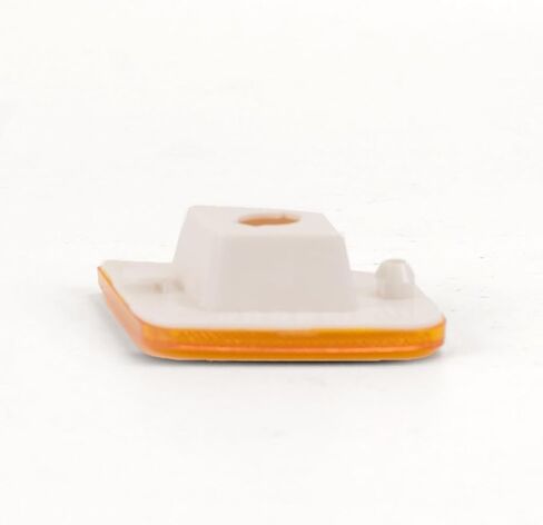 DAT AUTO PARTS Front Right Passenger Side Lower Marker Reflector Light Lens Housing Assembly Replacement for 2005-2007 Jeep Liberty Orange Lamp Plastic Textured CH2551123 55156882AB in Saudi Arabia
