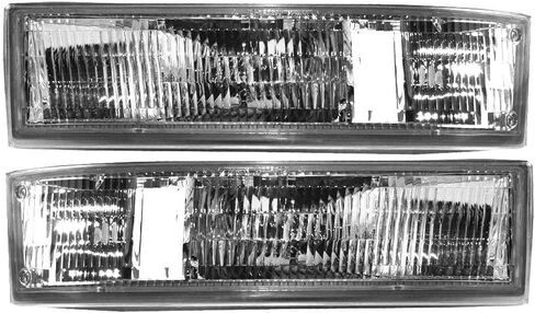 EPIC LIGHTING OE Style Replacement Park Side Marker Signal Lights Assemblies Compatible with 1995-2005 Safari Astro Left Driver & Right Passenger Sides Pair in Kuwait