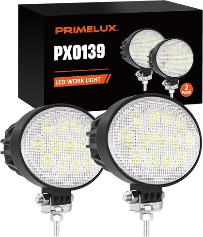 5.8 Inch Oval LED Light Bars,2026 Updated 78W 7200Lms High-Output 12/24V LED Tractor Work Lights IP67 Waterproof Led Flood Light for Truck Tractor ATV Vans and Heavy-Duty Equipment (2PCS) in Kuwait