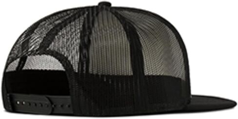 ARIAT Men's Trucker Cap with Sketched Tattoo Print and Shield Patch (Black/White) in Saudi Arabia