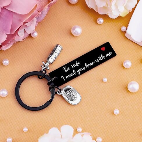 Firefighter Gifts for Men Firefighter Keychain Fire Fighter Gifts for Dad Husband Adult Son Boyfriend Firemen Accessories Best Gift for Firemen Appreciation Graduation Present for Him Firefighters in Kuwait