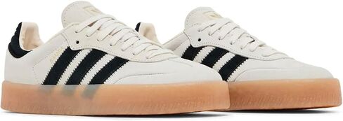 أحذية أديداس أوريجينالز سامباي النسائية (Wonder White Black Gum، 7) in Kuwait