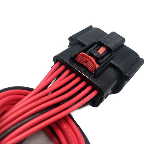 16 دبوس المصباح الأمامي للمصابيح الأمامية موصل متوافق مع 2019-2023 Ram 1500 33472-1606 68202814AA WPT-1279 تسخير سلك ضفيرة التوصيل in Saudi Arabia