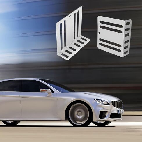 مجموعة أدوات قياس DIN مزدوجة للسيارة مع براغي - قطعتان، لتثبيت الصوت وأدوات السيارات ومجموعات تركيب الراديو، ودعامة معدنية لصوت السيارات in Kuwait