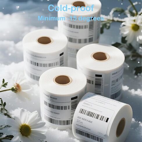 900Pcs 40mm x 30mm Thermal Labels Compatible for Supvan T50M Pro, Phomemo M110, 1.57''x1.18'' Label Maker Tape Refill, Weatherproof & Tear-Resistant Thermal Stickers (White) in Saudi Arabia