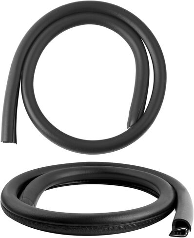 2PCS 2.62Ft Car Door Weather Stripping Rubber,U-Shape Thickened Car Door Seal Strip Rubber Edge Trim for Noise Reduction,Dustproof Push-in Cars Doors Rubbers Seal Strip in Kuwait