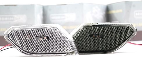 Morimoto XB LED Side Markers Fits Jeep Wrangler JL 2018+ Plug and Play OEM Replacement Performance Upgrade Smoked Lens (PN: LF511 pair of complete side marker assemblies) in Kuwait