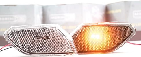 Morimoto XB LED Side Markers Fits Jeep Wrangler JL 2018+ Plug and Play OEM Replacement Performance Upgrade Smoked Lens (PN: LF511 pair of complete side marker assemblies) in Kuwait