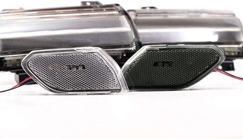 Morimoto XB LED Side Markers Fits Jeep Wrangler JL 2018+ Plug and Play OEM Replacement Performance Upgrade Smoked Lens (PN: LF511 pair of complete side marker assemblies) in Kuwait