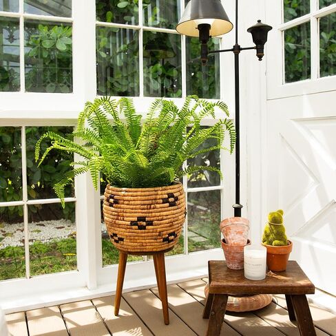 Nearly Natural 27in. UV Resistant Artificial Boston Fern Plant with Real Touch Leaves (Indoor/Outdoor) in Saudi Arabia