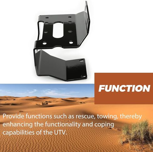 Kojem Winch Mount متوافق مع 2016-2025 Honda Pioneer 1000 1000-5 1000-6 بديل لـ 101885 UTV مجموعة دعامات تثبيت المصد in Saudi Arabia