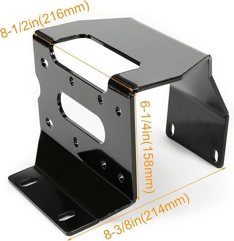 Kojem Winch Mount متوافق مع 2016-2025 Honda Pioneer 1000 1000-5 1000-6 بديل لـ 101885 UTV مجموعة دعامات تثبيت المصد in Saudi Arabia