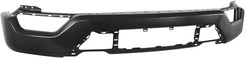 Black Front Bumper for Ford F150 2021 2022 2023 2024, Heavy-Duty Steel Bumper with Fog Light Cutouts Replacement in Saudi Arabia