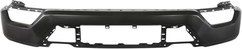 Black Front Bumper for Ford F150 2021 2022 2023 2024, Heavy-Duty Steel Bumper with Fog Light Cutouts Replacement in Saudi Arabia