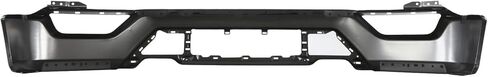 Black Front Bumper for Ford F150 2021 2022 2023 2024, Heavy-Duty Steel Bumper with Fog Light Cutouts Replacement in Saudi Arabia