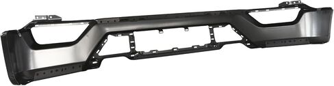 Black Front Bumper for Ford F150 2021 2022 2023 2024, Heavy-Duty Steel Bumper with Fog Light Cutouts Replacement in Saudi Arabia
