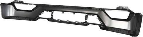 Black Front Bumper for Ford F150 2021 2022 2023 2024, Heavy-Duty Steel Bumper with Fog Light Cutouts Replacement in Saudi Arabia