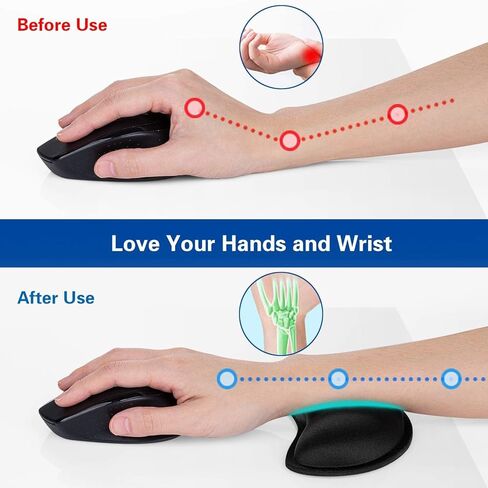 Cyberpunk Mouse Pad Set with Wrist Rest & Coaster - 3-Piece Ergonomic Gaming Kit, Non-Slip Thick Rubber Base, Smooth Surface for Office Laptop Desk 9.44 * 7.87 Inch Desk Mat (Sakura) in Saudi Arabia