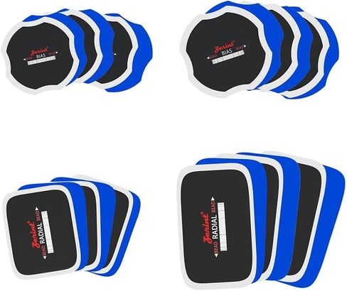 TP-M84 American Style Radial Repair Patch and Heavy Duty Bias Ply Repair Patch Unit, Multi Size Tire Repair Patchs,Tire Patches Kit 24 Pcs in Kuwait