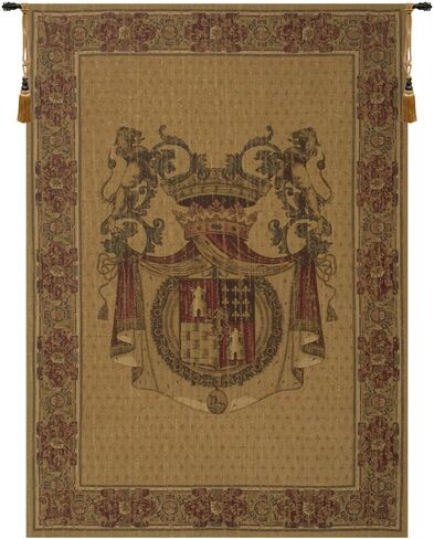 نسيج Blason Tours الأوروبي - 38 بوصة × 54 بوصة. SoftCottonChenille من Charlotte Home Furnishings in Kuwait