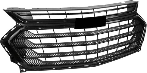 Suitable for Gloss Black Front Bumper Grille for Chevrolet Traverse (2018-2021) - Upper Chrome Grill, OEM Part #84297944 in Saudi Arabia